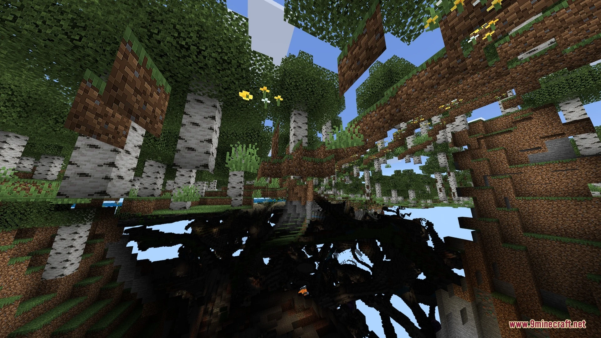 Obsidian to Bedrock Shader (26.x) – Bedrock Textures and New Portal Colors — screenshot 4