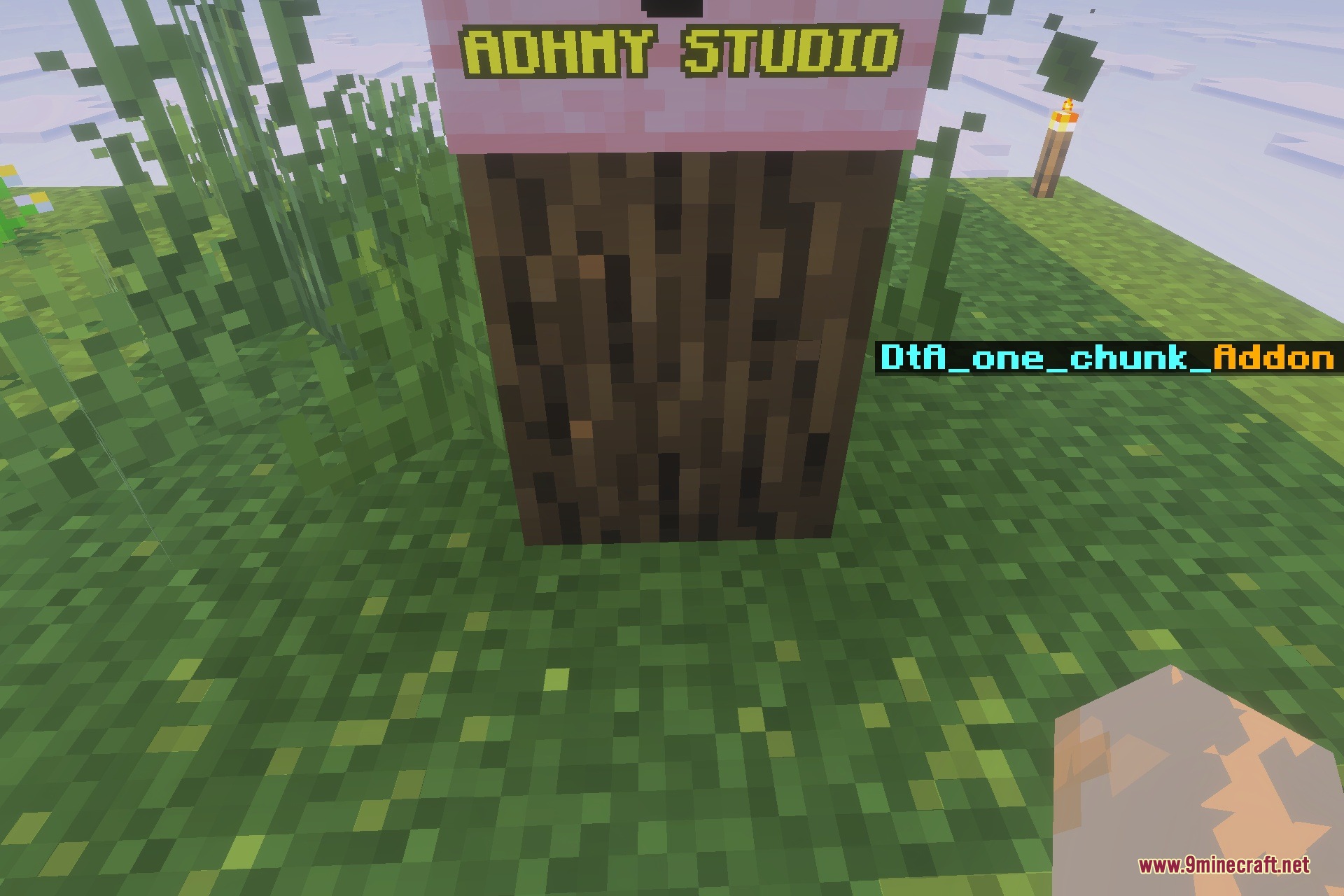 One Chunk Survival for Minecraft PE or BE Map Screenshot 1