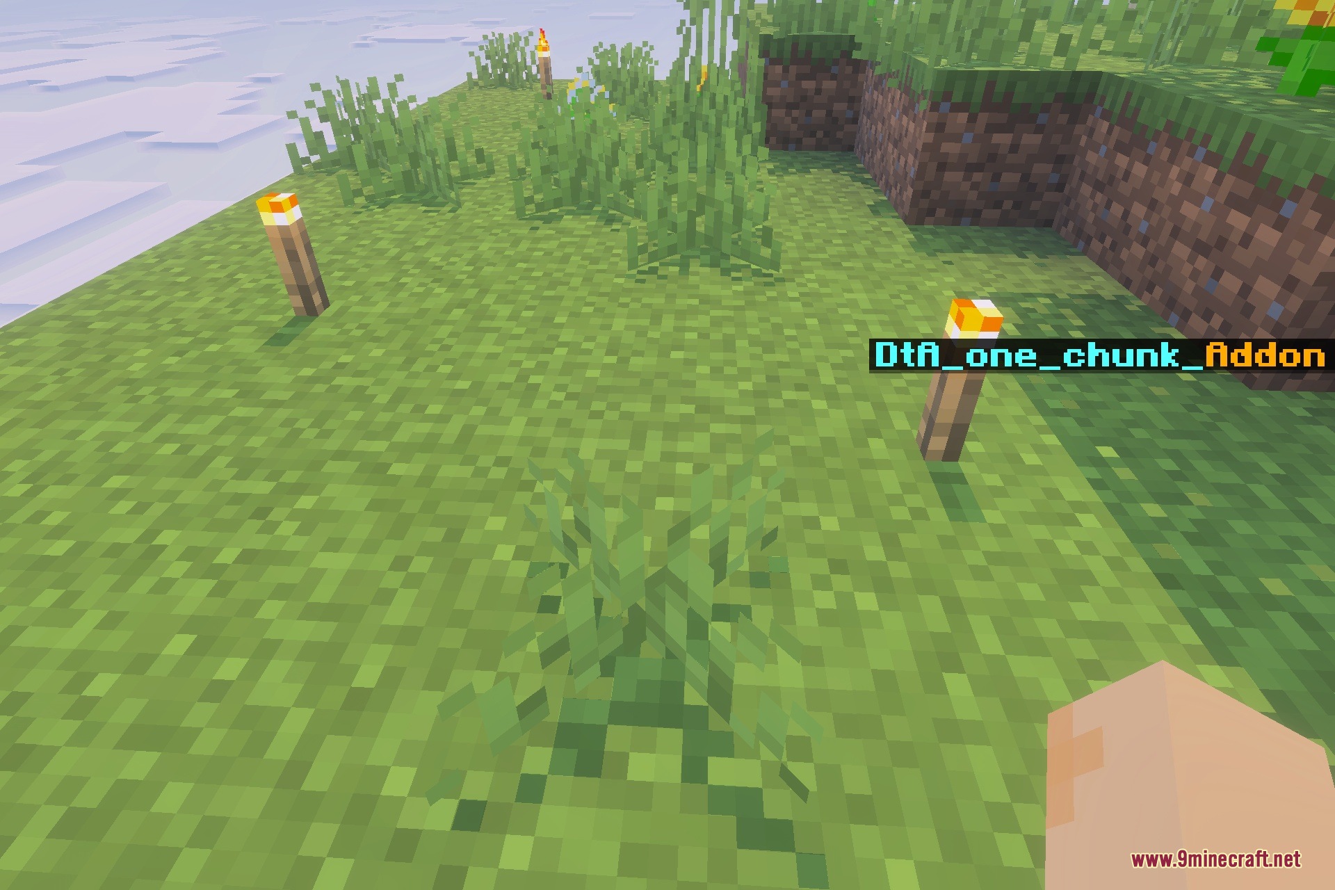 One Chunk Survival for Minecraft PE or BE Map Screenshot 2