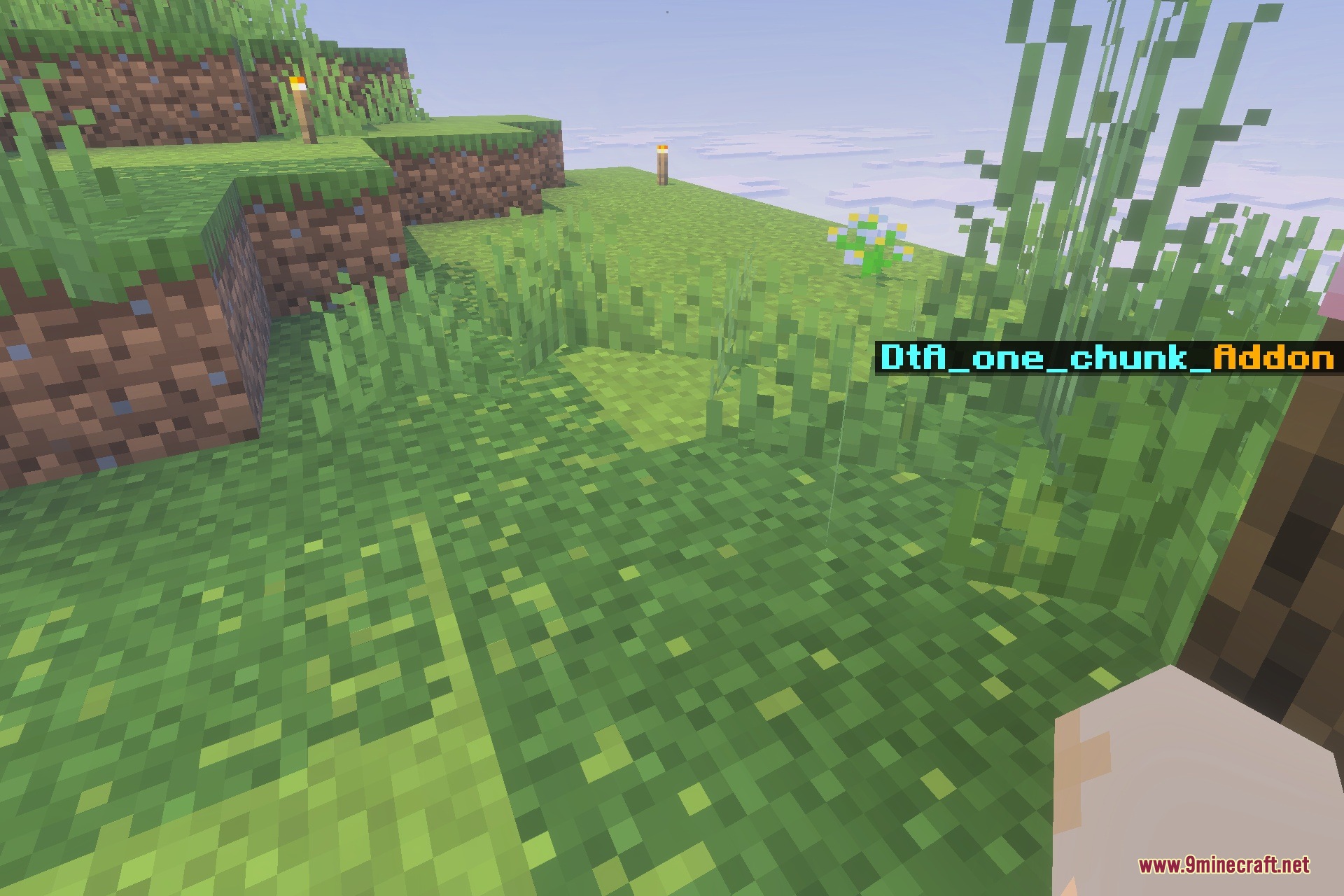 One Chunk Survival for Minecraft PE or BE Map Screenshot 7
