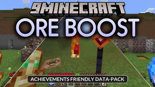 Ore Boost Addon (26.x, 1.21) - Boost Underground Mineral Spawns By Fifty Percent