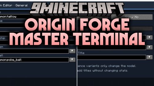 Origin Forge Master Terminal Mod (1.21.1) - Fine Tune Every Pokemon