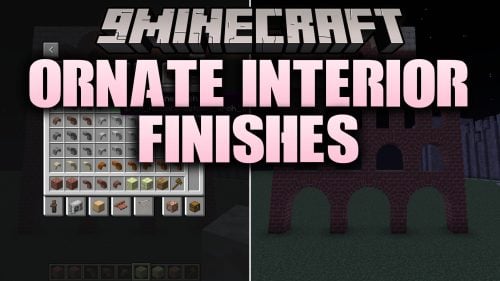 Ornate Interior Finishes Mod (26.1.2, 1.20.1) - Build Grand Halls with Smooth