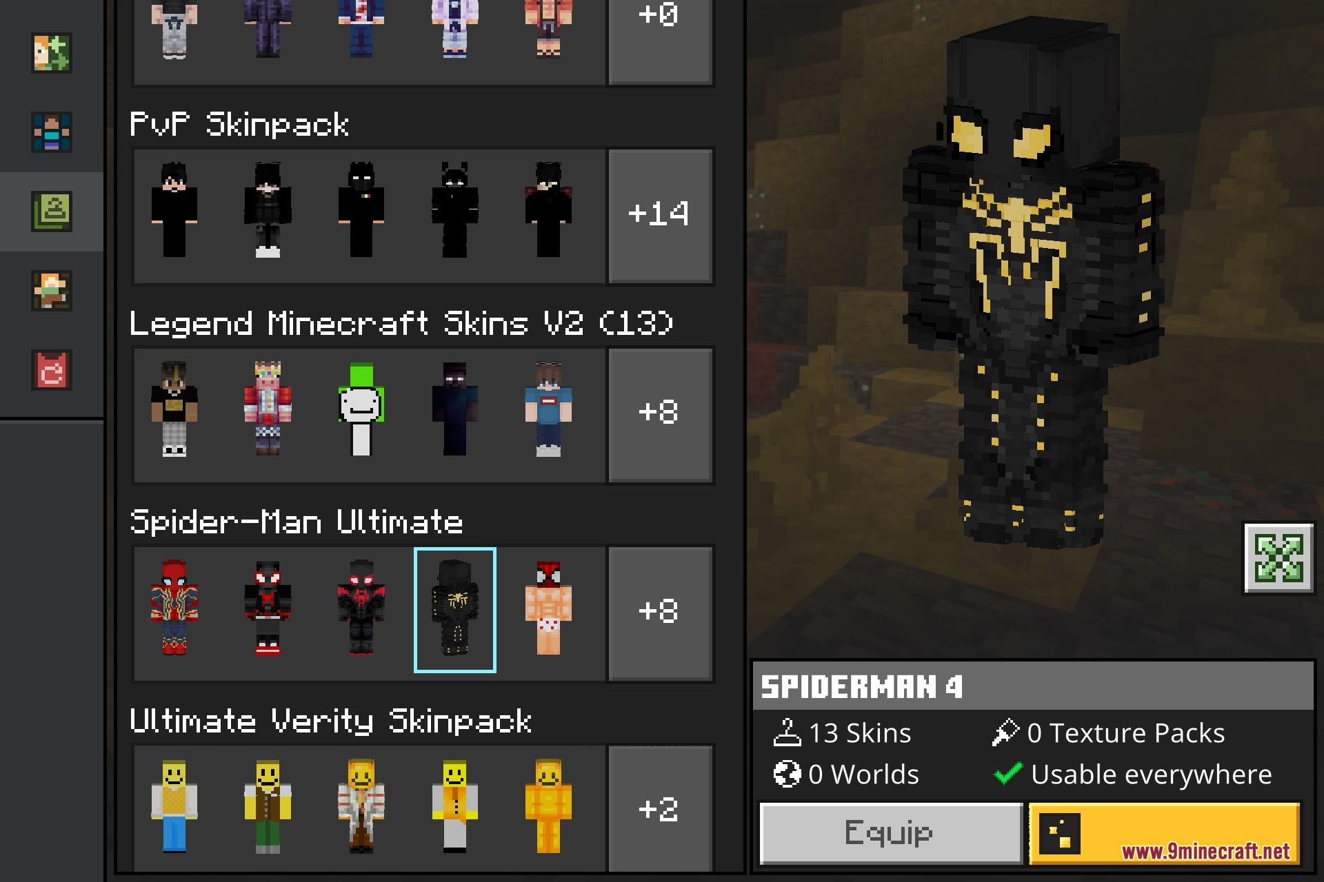 PVP by HYUBI Skin Pack Screenshot 5 PVP by HYUBI Skin Pack Screenshot 5