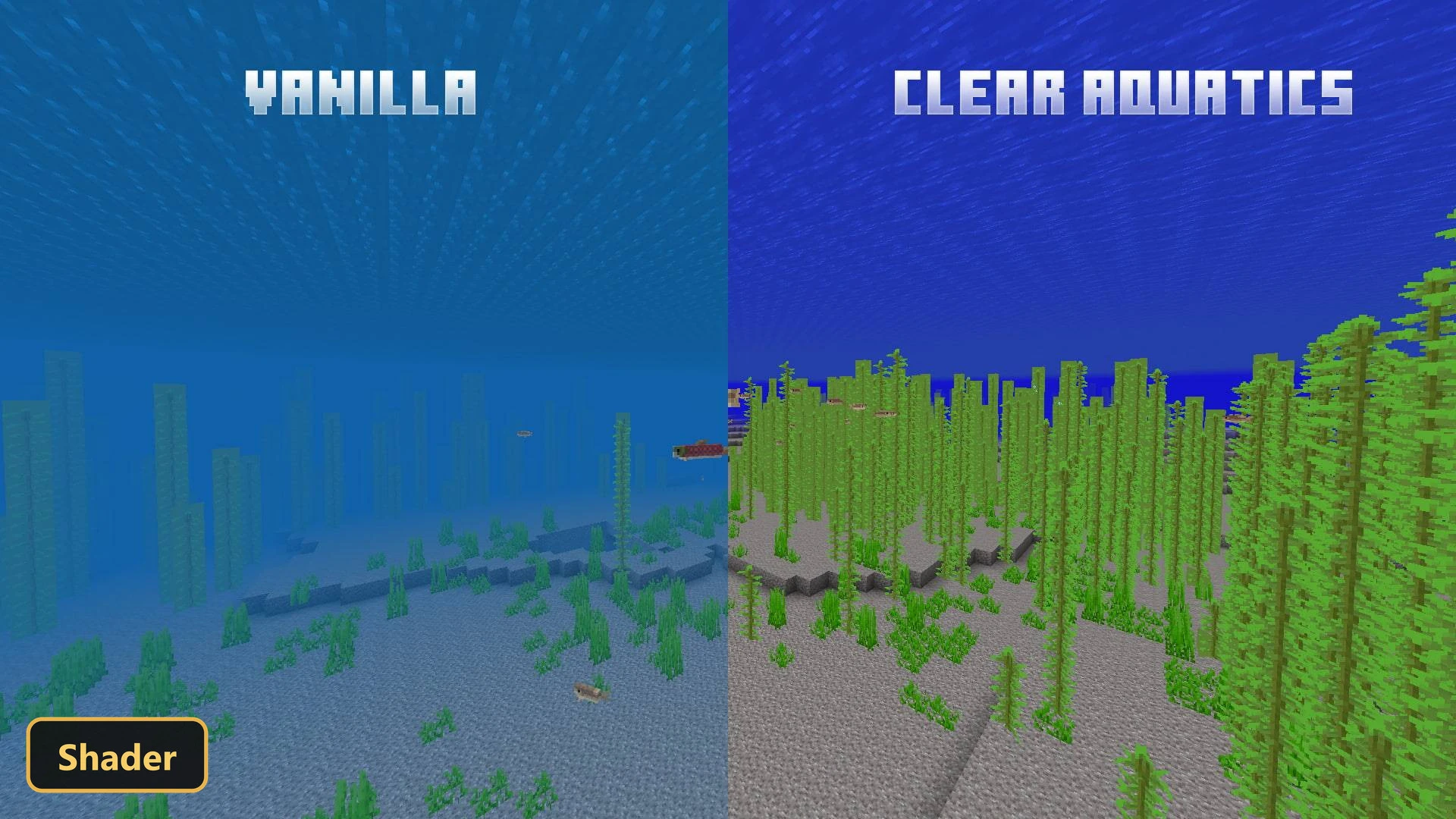 PandaMine's Clear Aquatics (26+) – MCPE/Bedrock Shader — screenshot 2