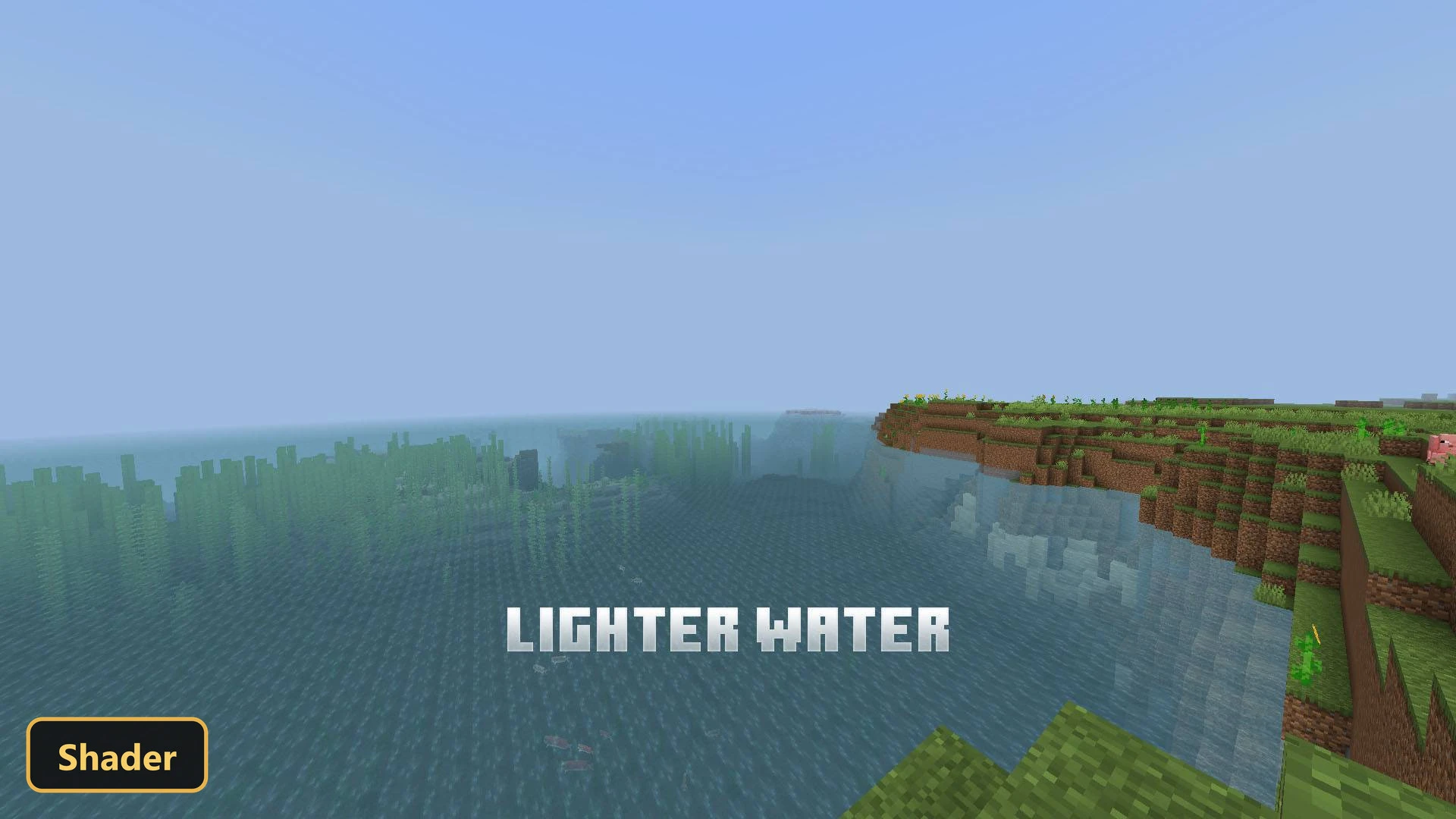 PandaMine's Clear Aquatics (26+) – MCPE/Bedrock Shader — screenshot 4