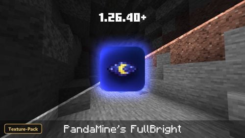 PandaMine's Fullbright Achievements Friendly (26+) - MCPE/Bedrock Texture Pack