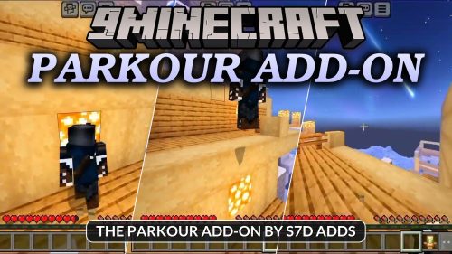 Parkour Add-On Addon (26.x, 1.21) - Roll, Slide, Vault, and Wallrun