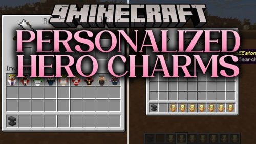 Personalized Hero Charms Mod (26.2, 1.20.1) - Turn Totems Into Custom Player