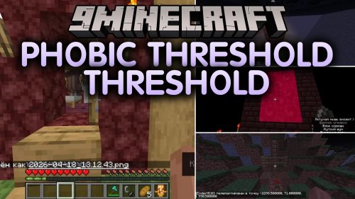 Phobic Threshold Threshold Mod (1.20.1) - Survive Terrifying Hallucinations