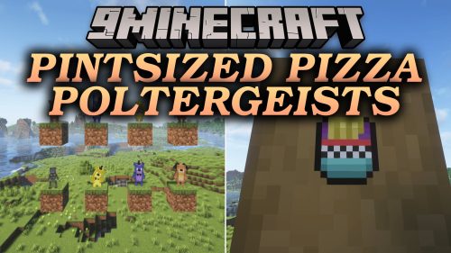 Pintsized Pizza Poltergeists Mod (1.20.1) - Tame Tiny Animatronics