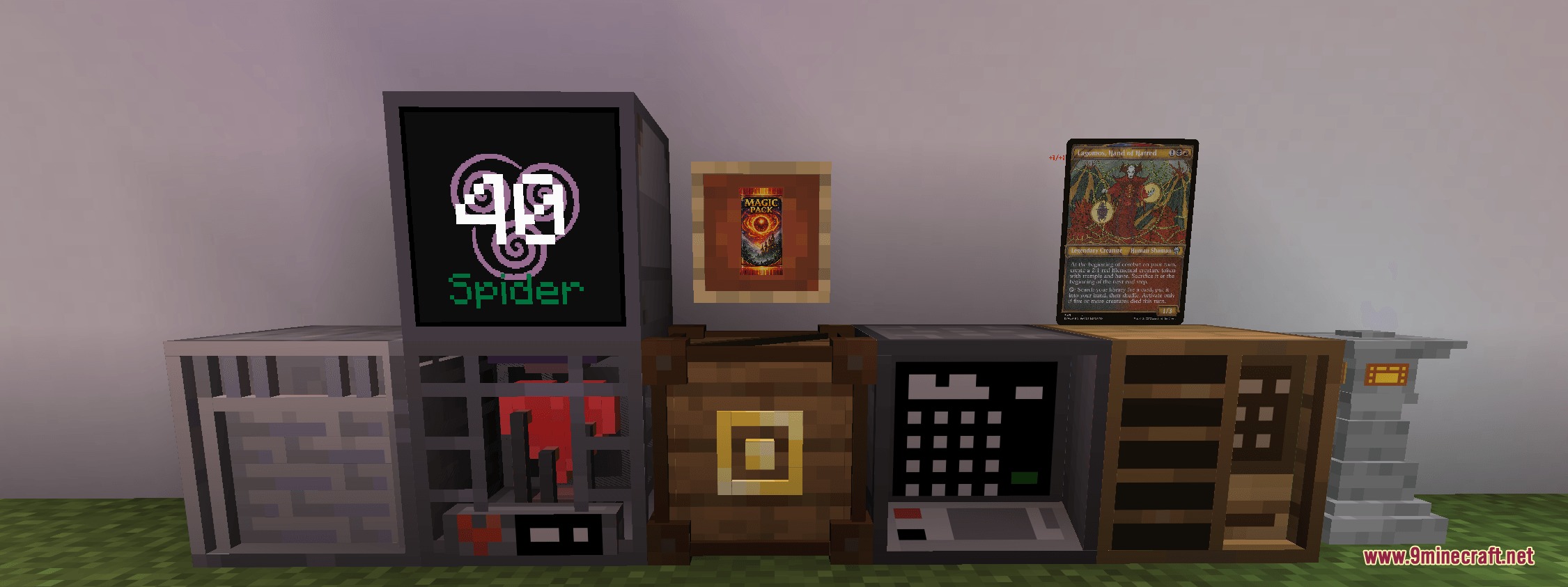 Planeswalker Chronicles Mod Screenshot 1 Various trading card game blocks and displays from the Planeswalker Chronicles Mod