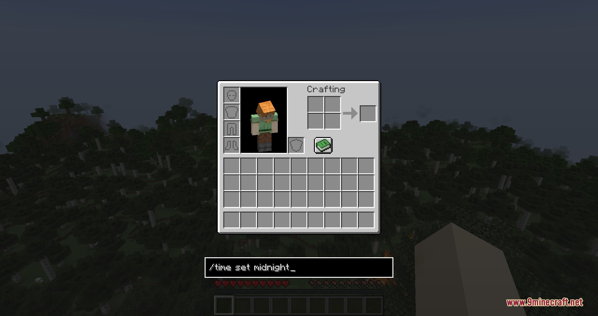 Pocket Comms Hub Mod Screenshot 2 Typing a console command into the chat widget while the inventory is open