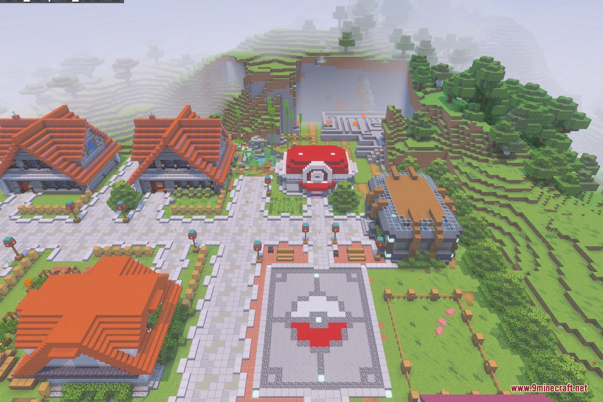Pokémon Style Town Map Screenshot 2 Pokémon Style Town Map Screenshot 2