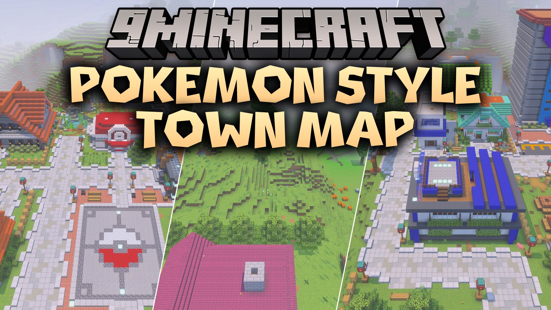Pokémon Style Town Map