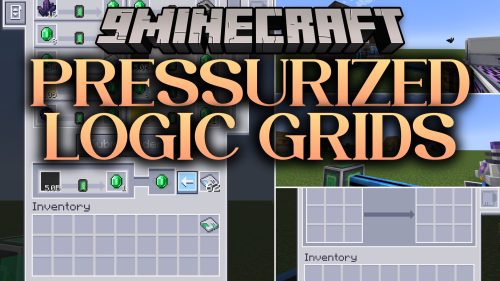 Pressurized Logic Grids Mod (1.21.1, 1.20.1) - Manage Compressed Air Inside