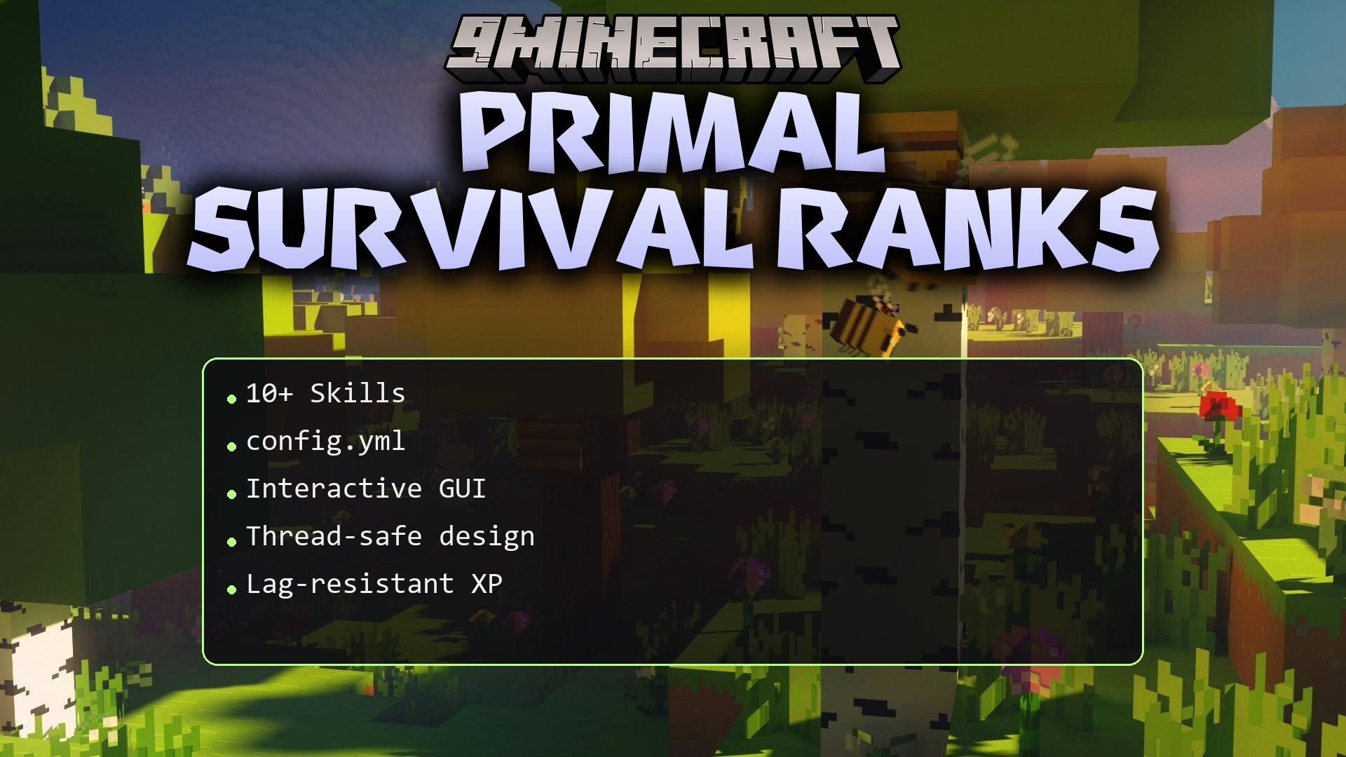 Primal Survival Ranks Plugin