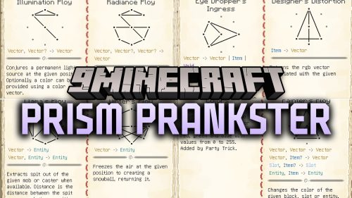 Prism Prankster Mod (1.21.11, 1.21.1) - Paint Your World and Prank Friends