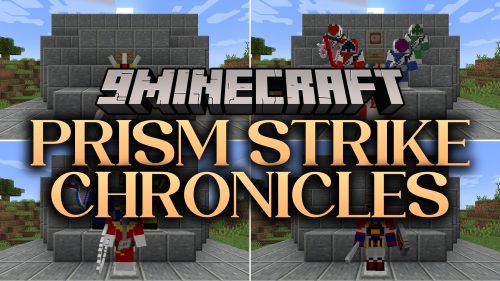 Prism Strike Chronicles Mod (1.21.1) - Pilot Giant Mechas and Fight As Sentai