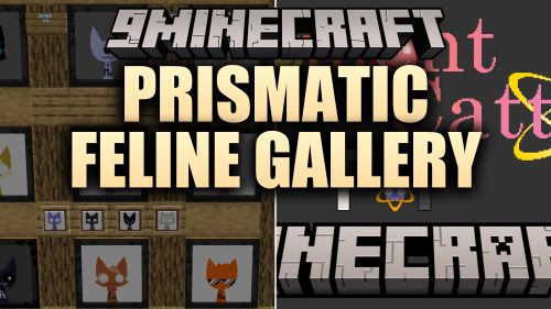 Prismatic Feline Gallery Mod (1.21.8, 1.20.1) - Decorate Your Base with Element