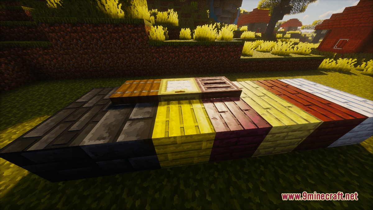 Prismic Patterned Depth Resource Pack Screenshot 8 Prismic Patterned Depth Resource Pack showcases detailed textures on various vanilla blocks