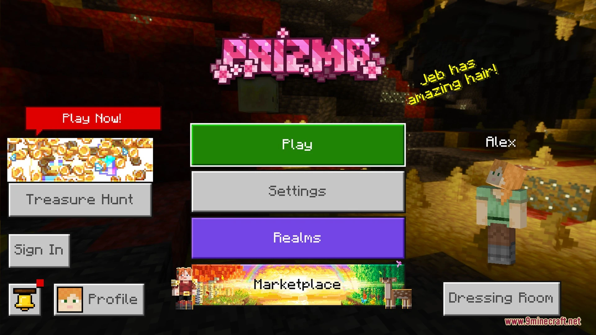 Prizma Deferred Pack (1.21+) – MCPE/Bedrock PBR Pack — screenshot 1