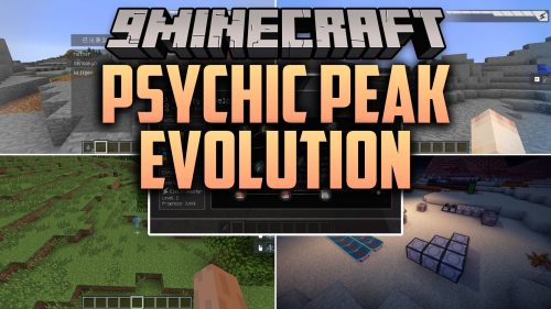 Psychic Peak Evolution Mod (1.12.2) - Unleash High-Tech Psychic Superpowers