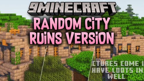 Random City Ruins Version Addon (1.21) - Abandoned Cities and Dangerous Zombie