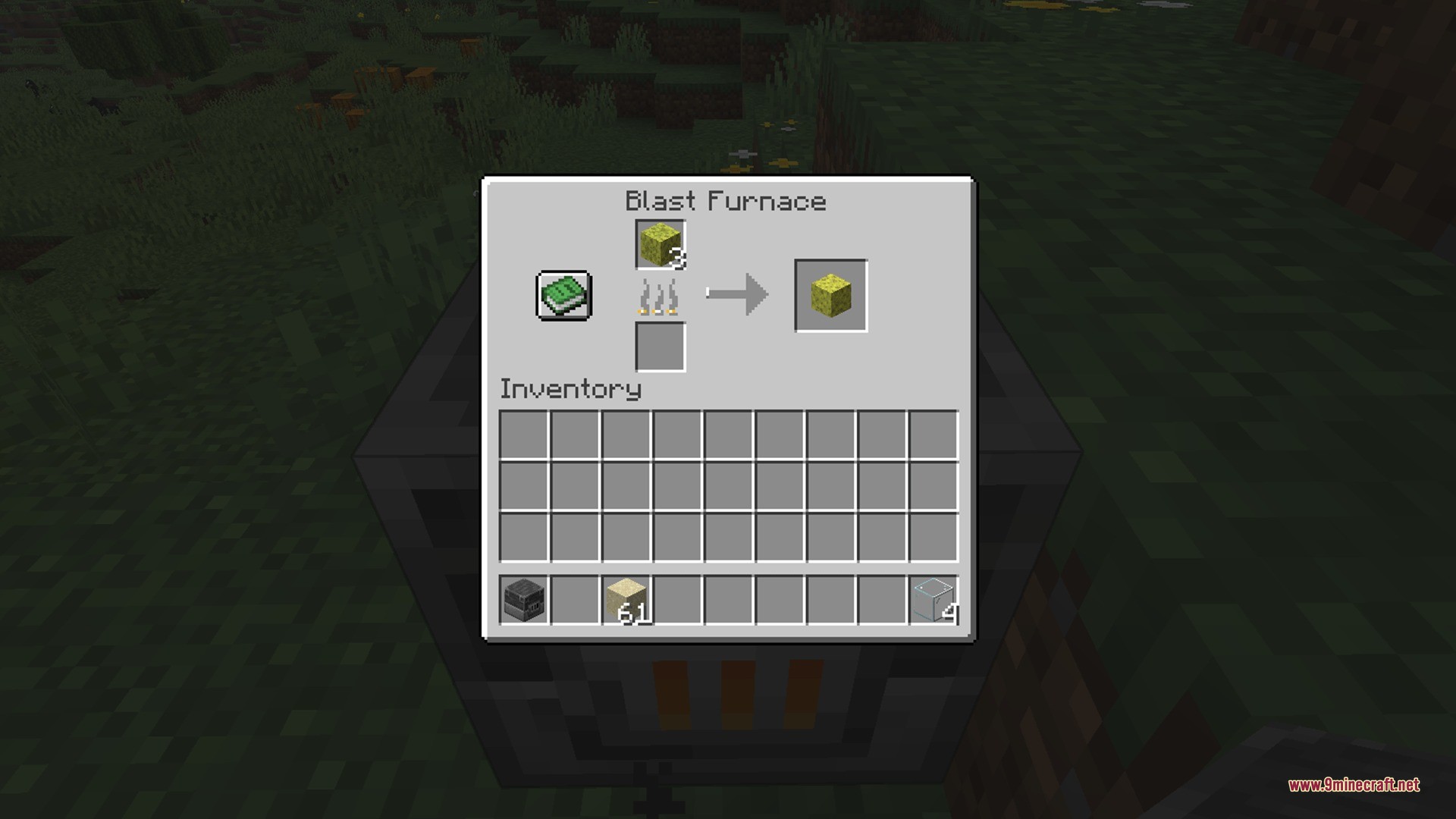 Rapid Industrial Smelter Data Pack Screenshot 2 Drying wet sponges into dry sponges using a blast furnace