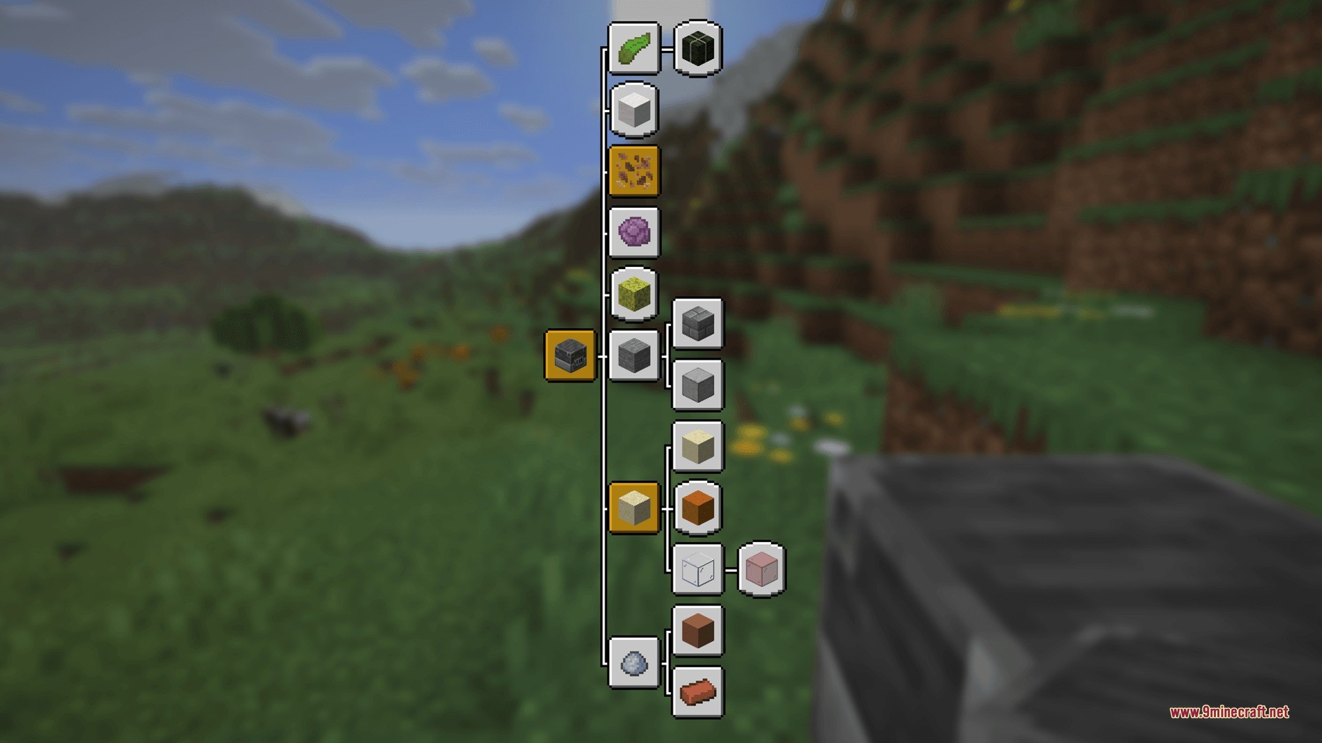 Rapid Industrial Smelter Data Pack Screenshot 4 The advancement screen displays various blocks compatible with the Blast Furnace
