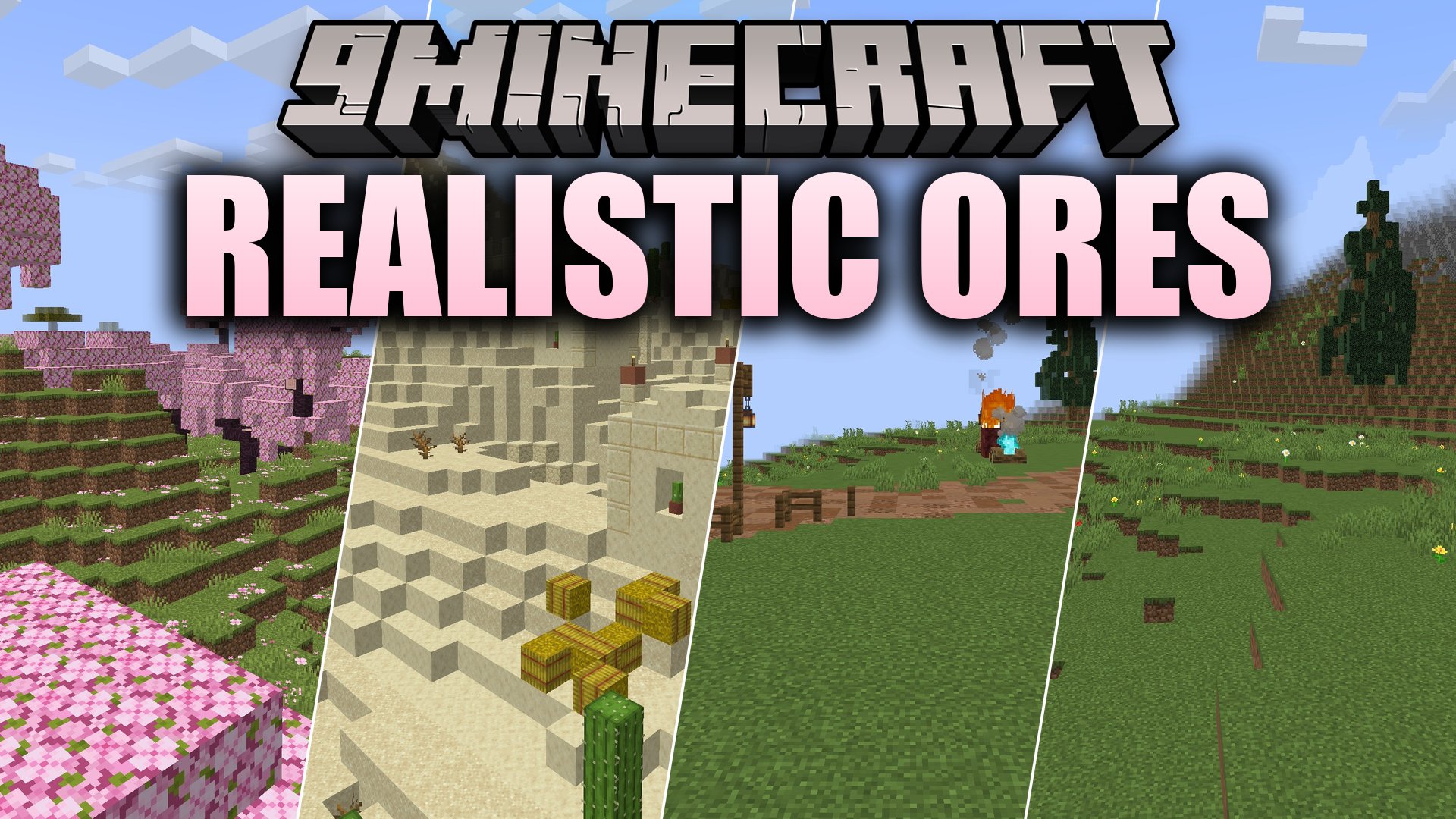 Realistic Ores Resource Pack