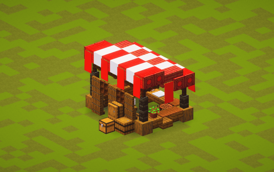 Red Food Stand Schematic Screenshots 2 Red Food Stand Schematic Screenshots 2