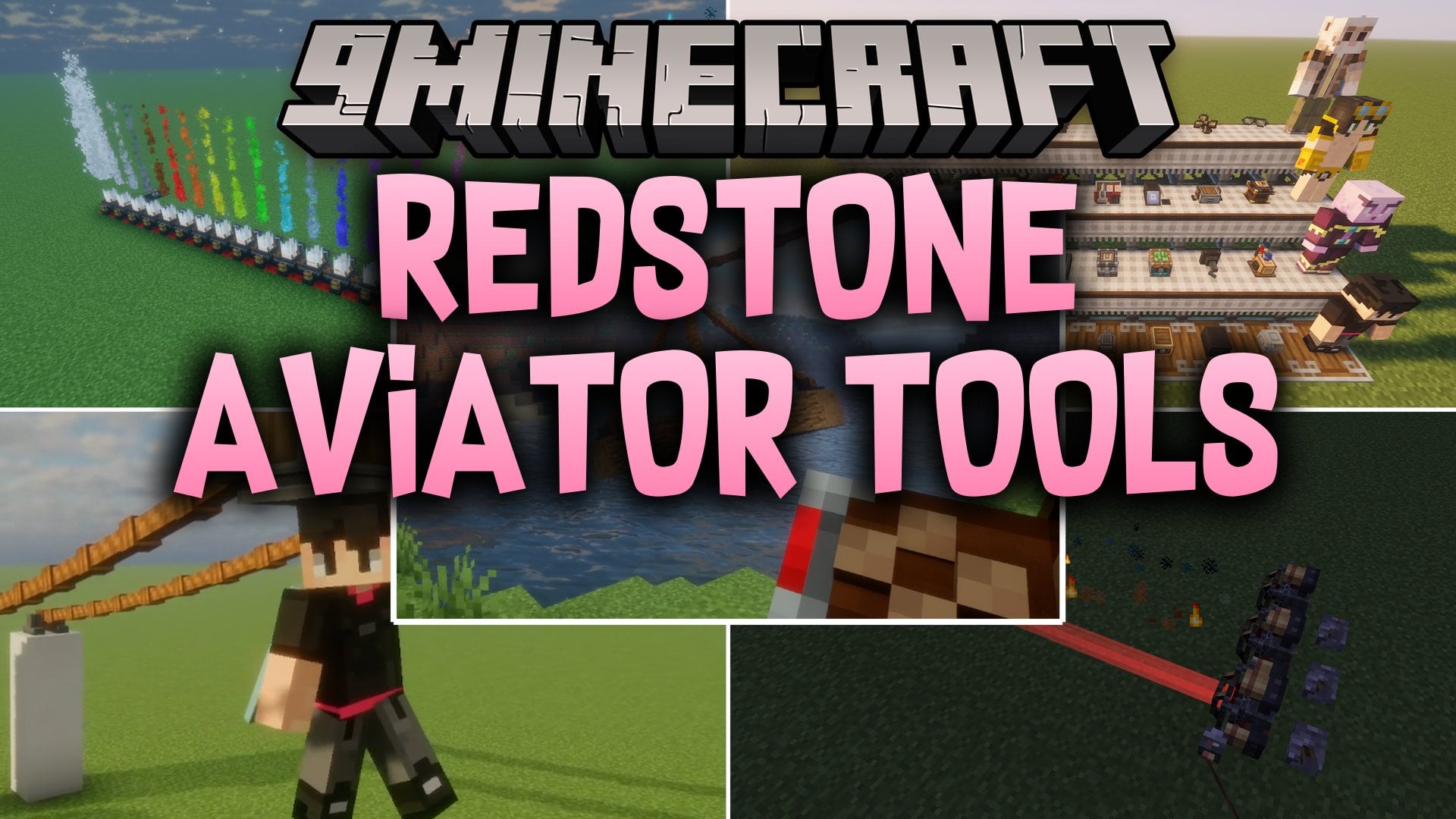 Redstone Aviator Tools Mod
