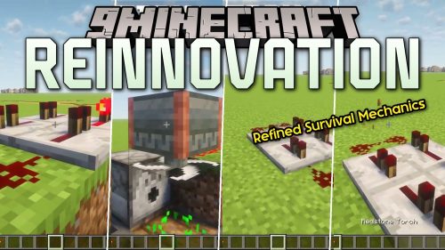 Reinnovation Mod (1.21.1) - Build Wireless Redstone and Automated Farms