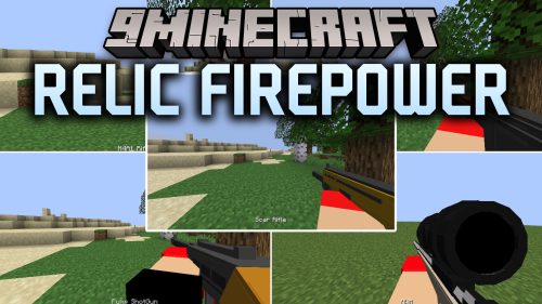 Relic Firepower Mod (1.20.1) - Survive Dangerous Nights with Modern Firearms