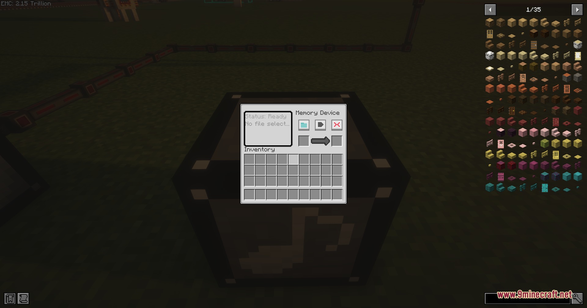 Resonant Field Logic Mod Screenshot 1 Memory Device interface for loading and managing custom audio files