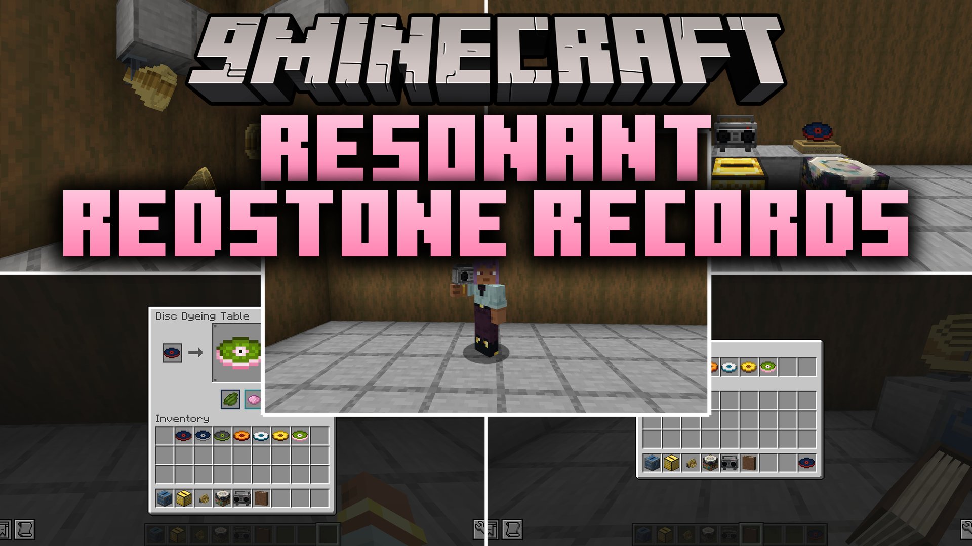 Resonant Redstone Records Mod