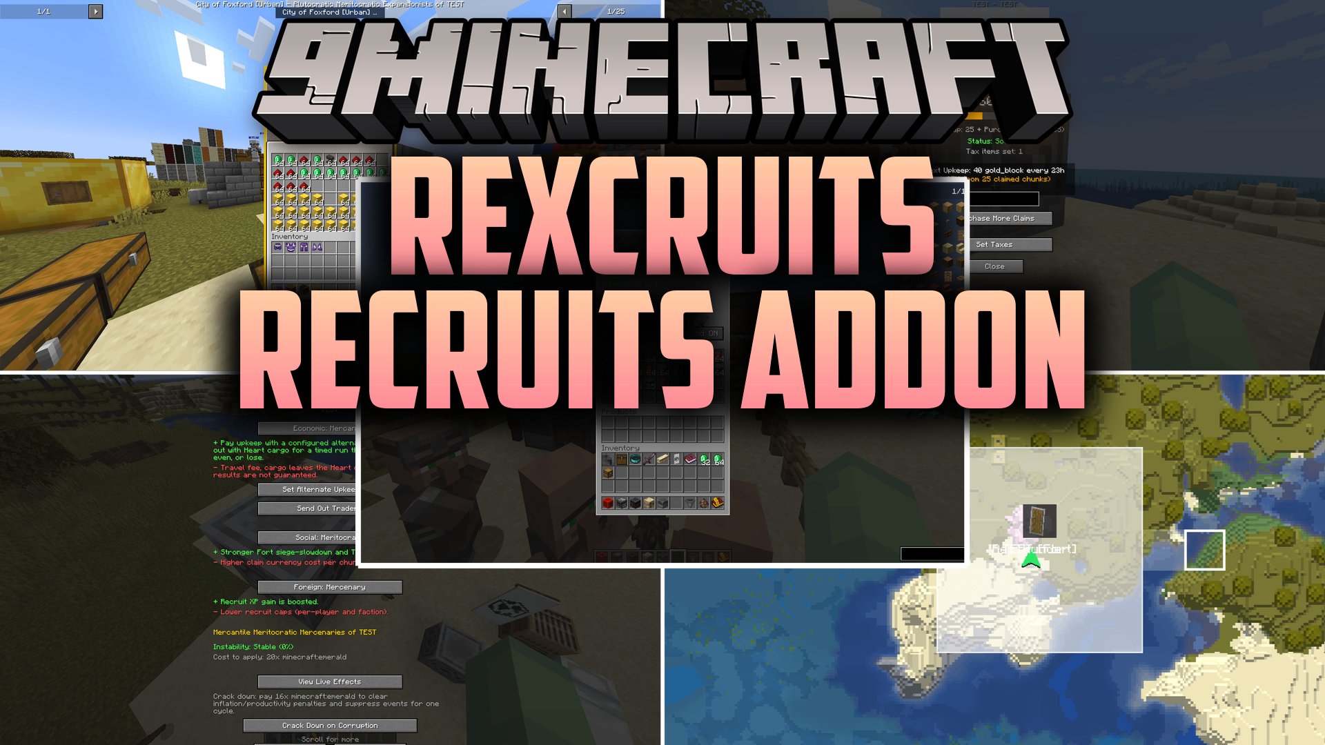 Rexcruits Recruits Addon Mod
