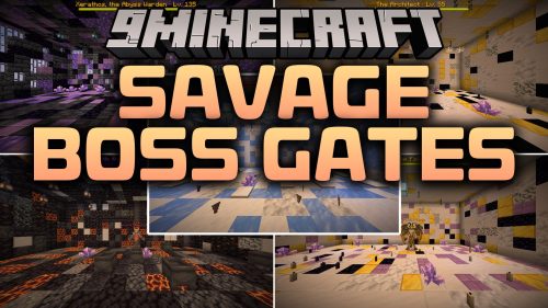 Savage Boss Gates Mod (1.21.1) - Conquer Ranked Dungeons and Raise Your Shadow