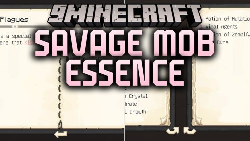 Savage Mob Essence Mod (26.1.2, 1.20.1) - Inject Mob DNA to Gain Unique
