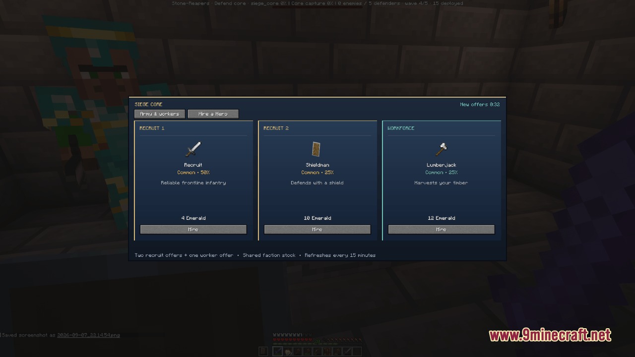 Savage Villager Sieges Mod Screenshot 5 Savage Villager Sieges Mod Screenshot 5
