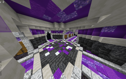 Simple Storage Room Purpel Schematic (1.21.x) - Compact and Stylish Purple Storage Room Design