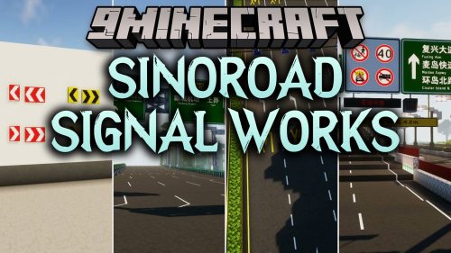 Sinoroad Signal Works Mod (26.1.2, 1.20.1) - Build Realistic Road Networks