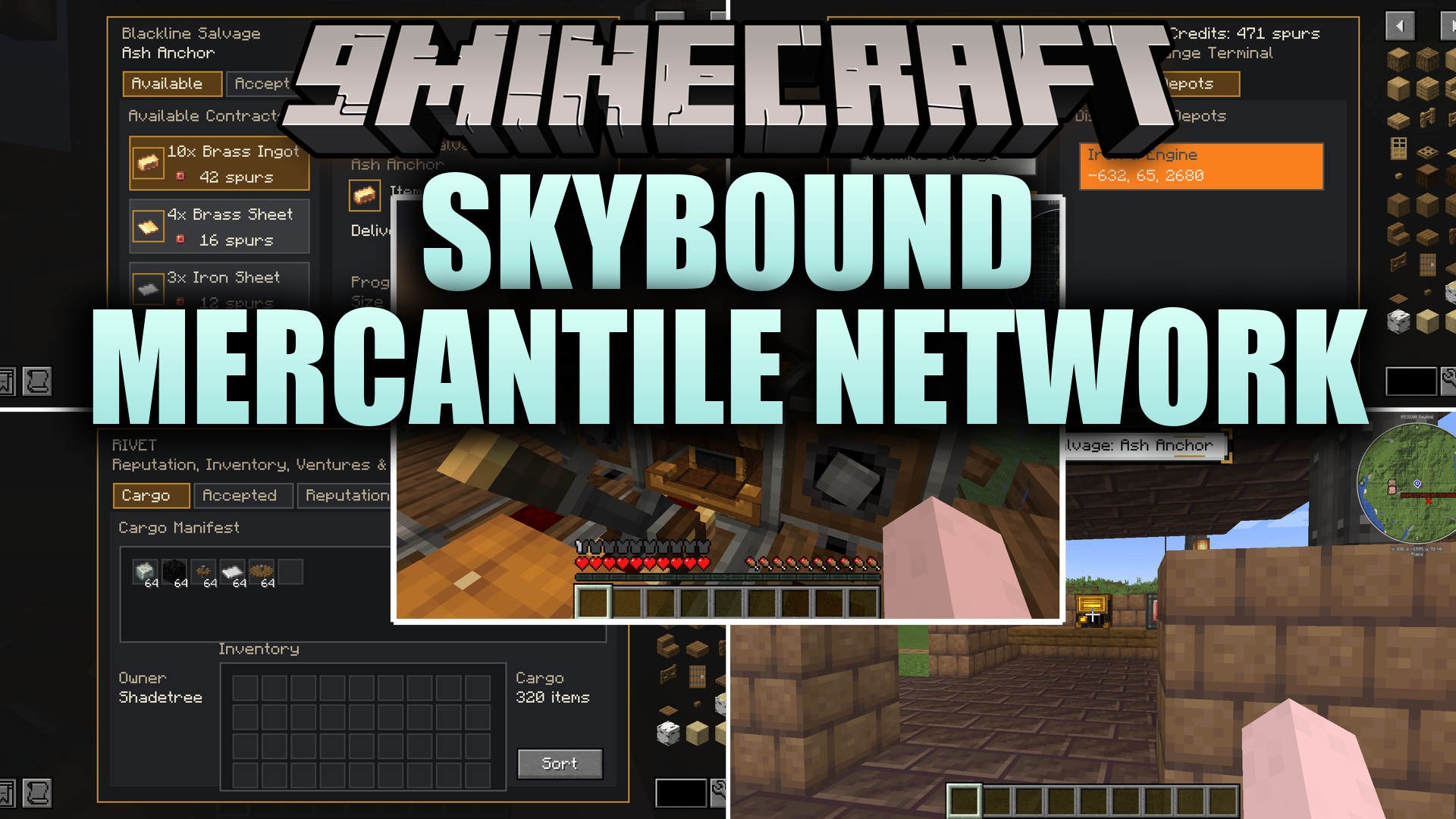 Skybound Mercantile Network Mod