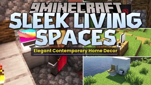 Sleek Living Spaces Mod (1.21.1, 1.20.1) - Furnish Your House with Modern