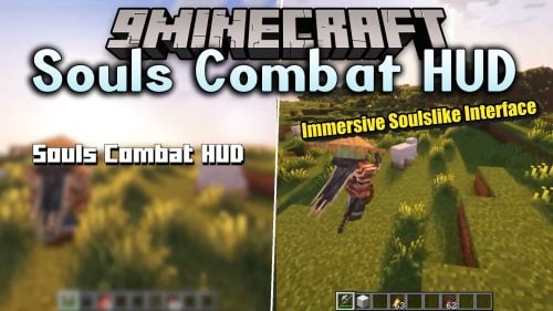 Souls Combat HUD Mod (1.20.1) - Master Action RPG Battles with Soulslike Bars