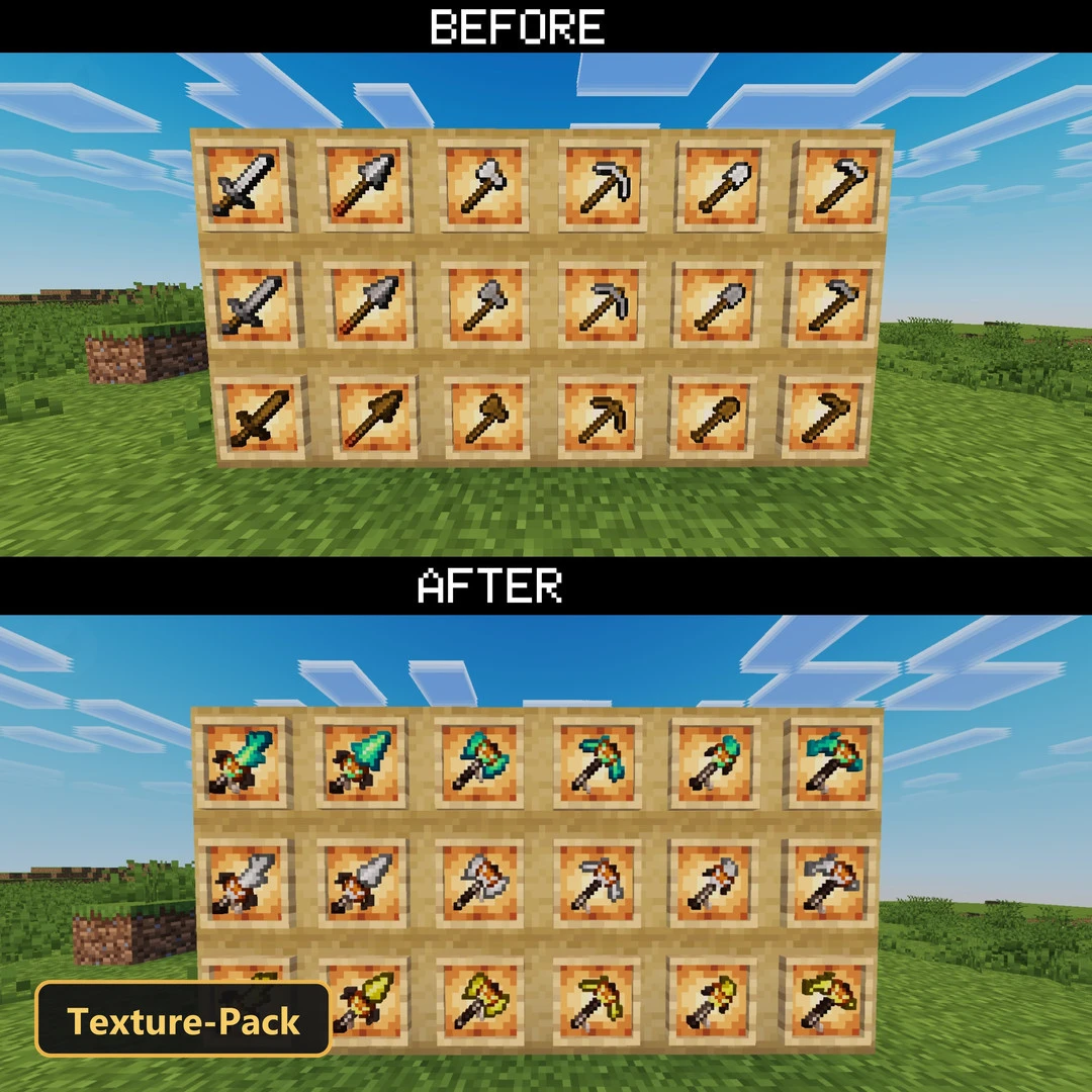 Spectral Pumpkin (26+, 1.21) – MCPE/Bedrock Texture Pack