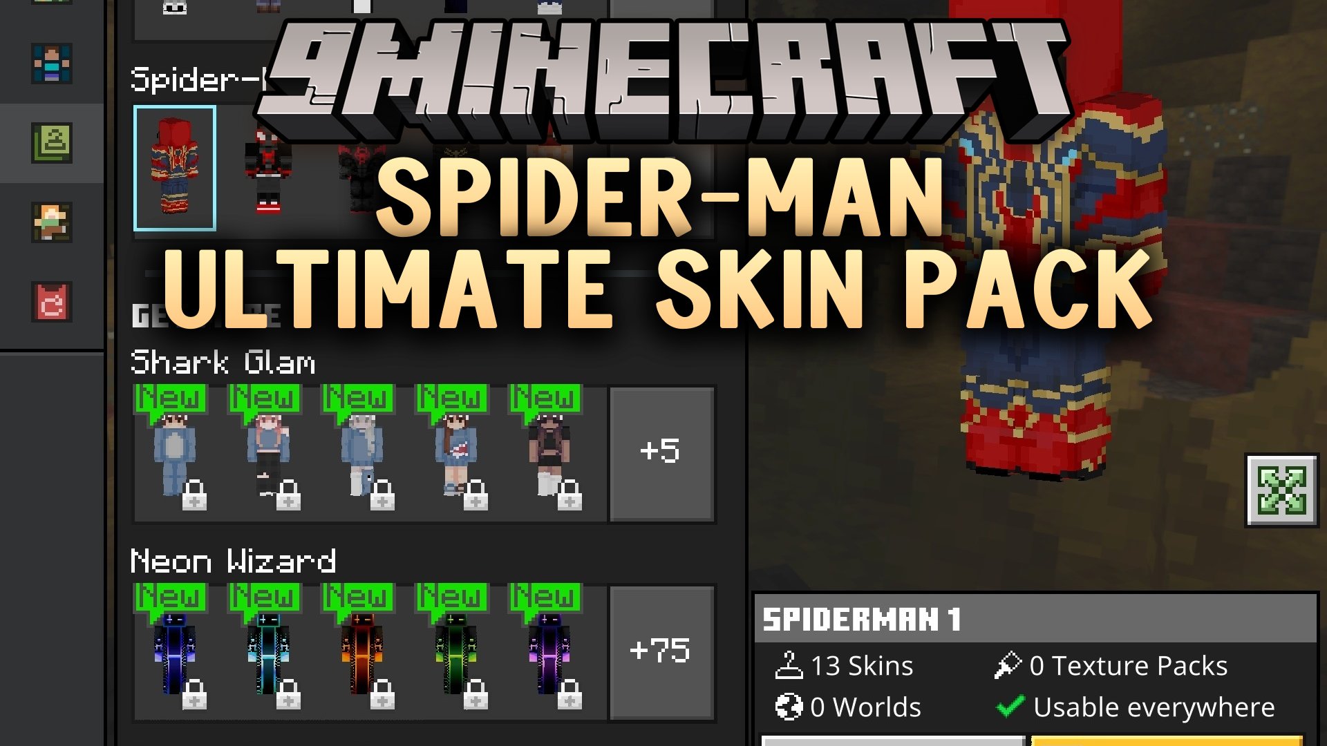 Spider-Man Ultimate Skin Pack