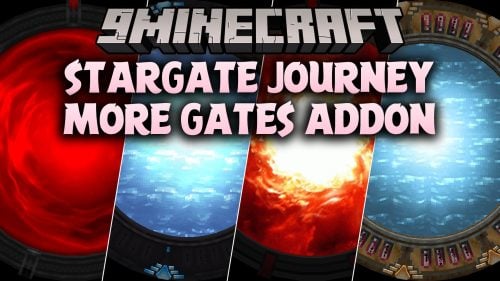 Stargate Journey More Gates Addon Mod (1.21.1, 1.20.1)