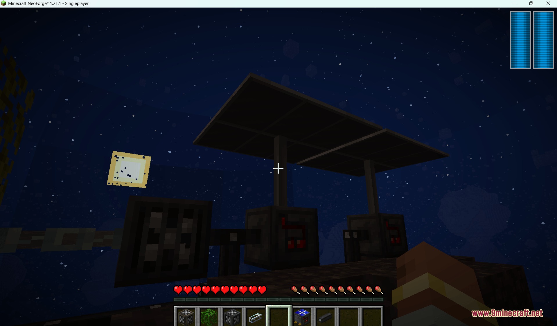 Stellaris Rebound Mod Screenshot 6 Player stands near solar panels and machines on a space station